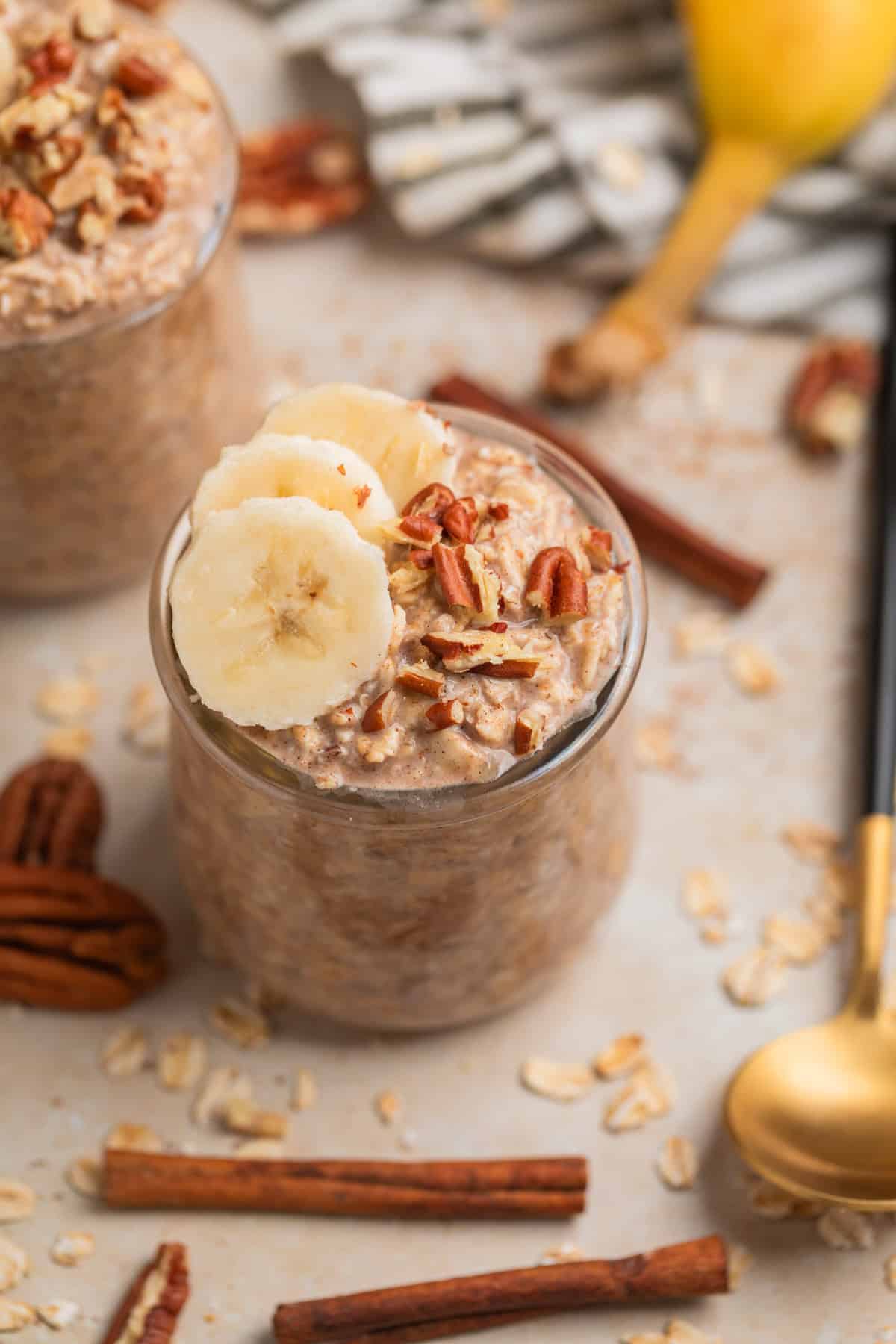 Banana Bread Overnight Oats