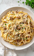 Creamy Cajun Beef Pasta