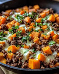 Sweet Potato Turkey Skillet