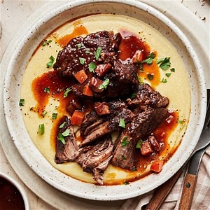 Slow-Cooked Garlic Herb Beef